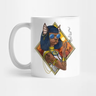 Bastet Egyptian Goddess Hippie Mug